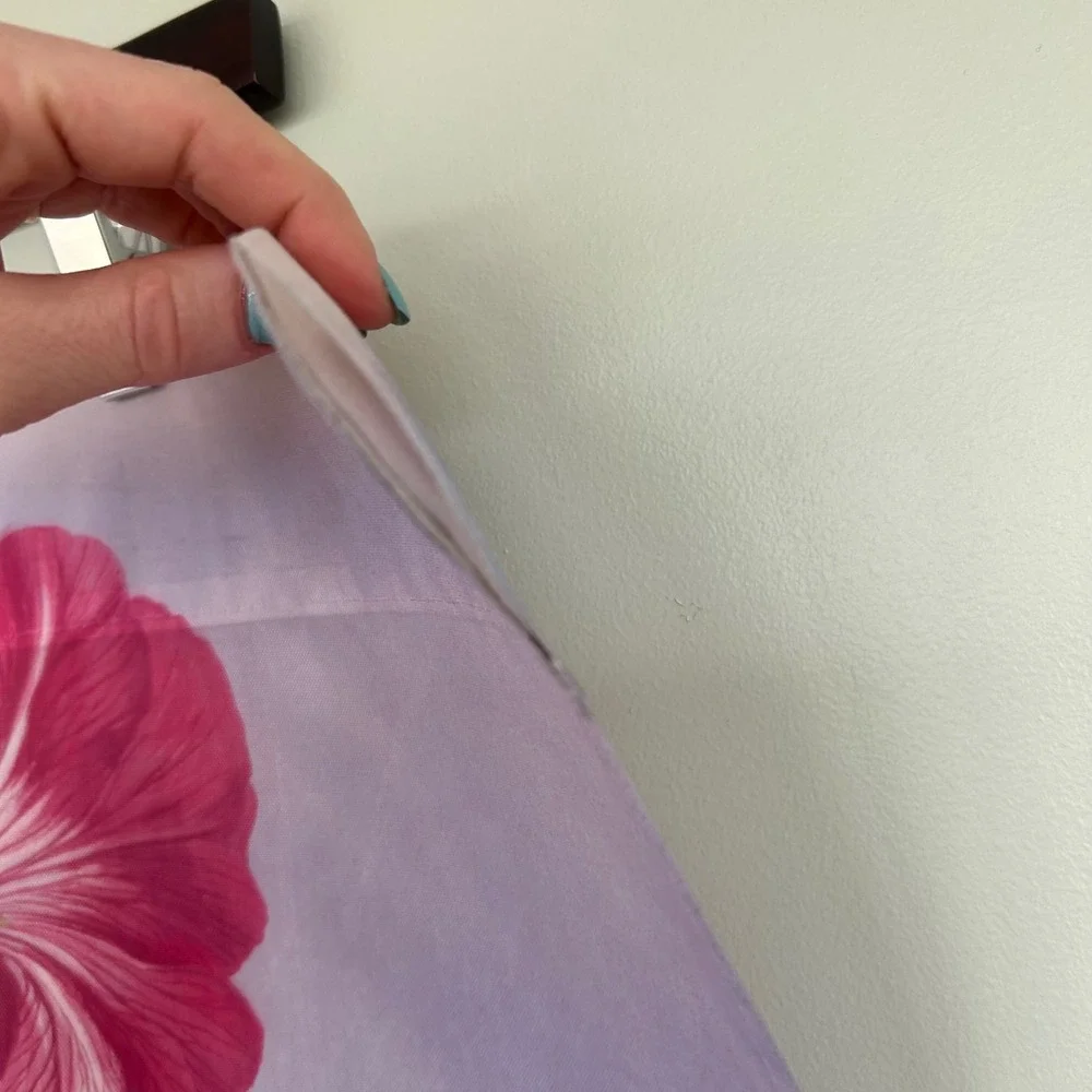 Akers Hummingbird Petunia Garden Flag Large 24x36 Pink Purple Floral Yard Decor